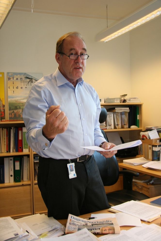 For mange ansatte KILOPRISEN: Harald Eriksen er kritisk til offentlige innkjøpere og mener de mangler kunnskap og kjøper intellektuelle tjenester som kilovare. (FOTO: Joachim Seehusen)