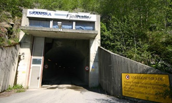 Kost/nytte-effekt SNART FULLT: Inne i fjellet er det sprengt ut enorme fjellhaller hvor avfall fra sinkverket nå lagres. Hallene har kapasitet fram til 2011.