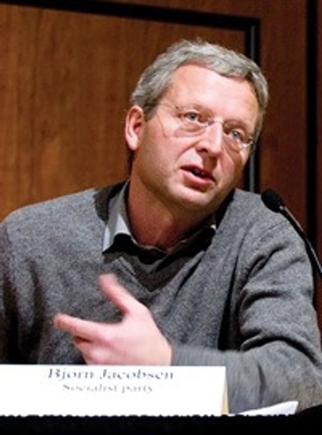 – Bryter med politikken vår MISFORNØYD: Bjørn Jacobsen i Sosialistisk venstreparti (SV).