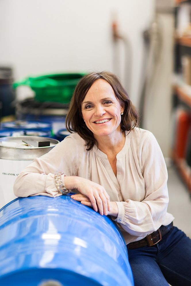 Senterleder Merete Madland.