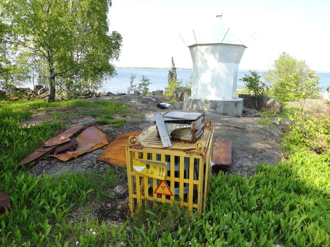 Tyveri: Det har vært en rekke tyveriforsøk rettet mot de radioaktive kildene de siste årene. Tyvene har prøvd å få tak i skjermingsmaterialene. alle foto: Per-Einar Fiskebeck