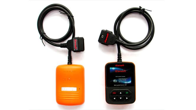 Dette diagnoseverktøyet fra iCarsoft er tilpasset enkelte bilfabrikanter. Det lar deg lese ut batteridata fra støttede elbiler.