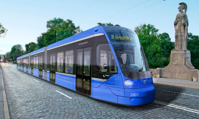 Siemens Avenio, her fra München. Foto: Siemen