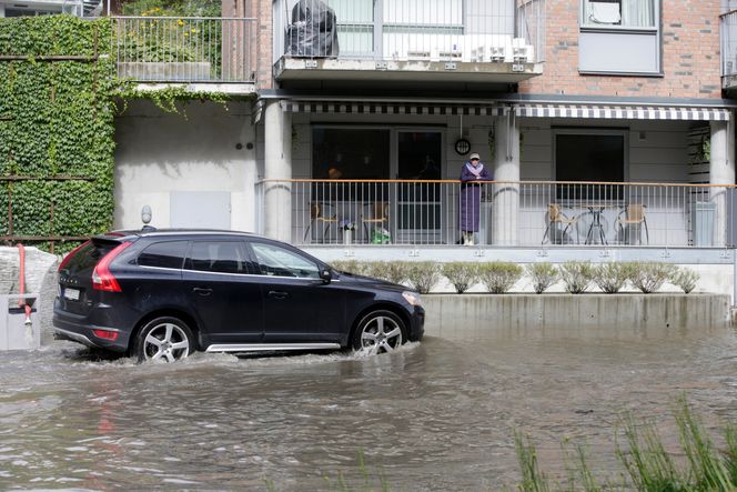 Selv om det er nytt, var Kværnerbyen et av områdene som ble hardest rammet av flom i hovedstaden denne uken.