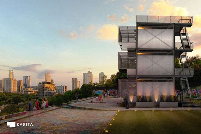 Gründerne håper konseptet blir så stort at man kan flytte over hele USA. Men selskapet kjøper også opp tomter i Europa.