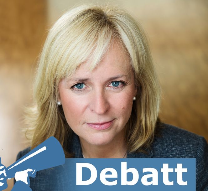 Christine Korme er direktør med ansvar for digitalisering og fornying i Abelia. Foto: Esben Johansen