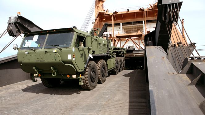 En LVSR losses i Norge. Foto: Sgt. Matt Lyman