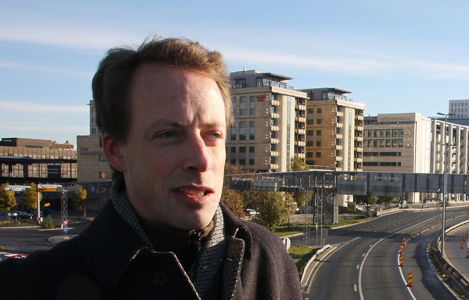 Christian Aamodt har brukt 600 timer over tre år på fritiden på utviklingen av appen. Bilde: Espen Zachariassen