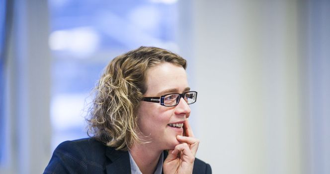 Det er ikke bare teknologer, ingeniører og økonomer i innovasjonsteamet. Hanne Øverlier (bildet) er utdannet idrettssosiolog, men har erfaring fra IT. Bilde: Per Ervland