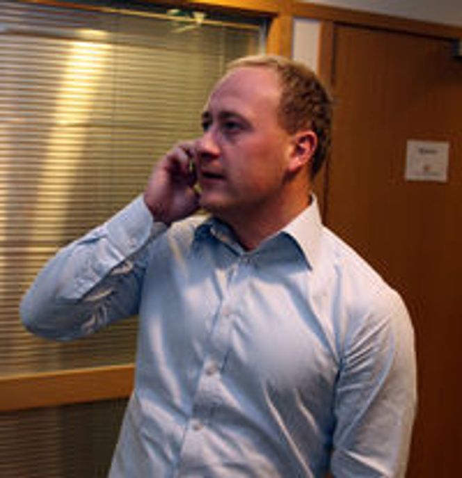 - Feilen inntraff under planlagt oppgradering av en sentral i Oslo, sier Øyvind Vederhus i Netcom. Bilde: Marius Jørgenrud