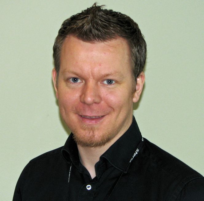 Sondre Bjellås i Steria Bilde: Harald Brombach