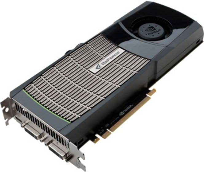 Skjermkort basert på Nvidia GeForce GTX 480 Bilde: Nvidia