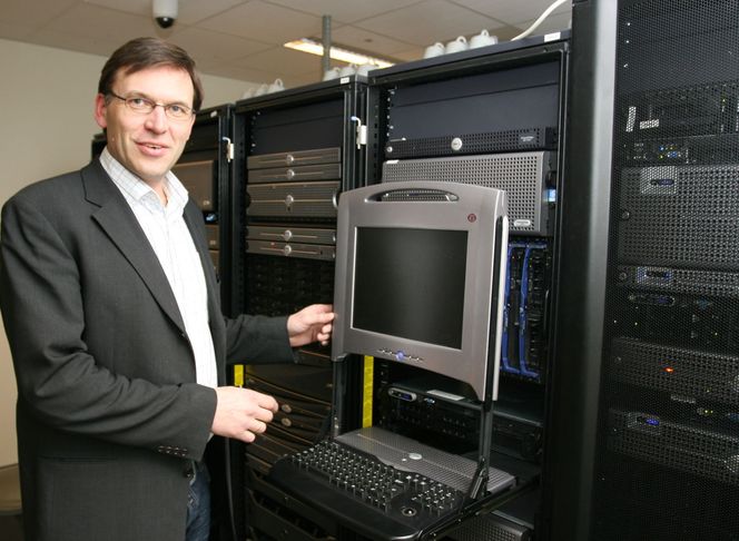 KVM-løsningen er elegant. Bilde: Marius Jørgenrud
