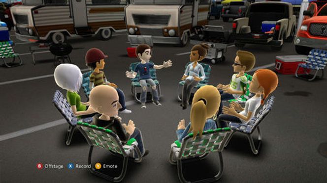 Demonstrasjon av Microsoft Avatar Kinect. Bilde: Microsoft