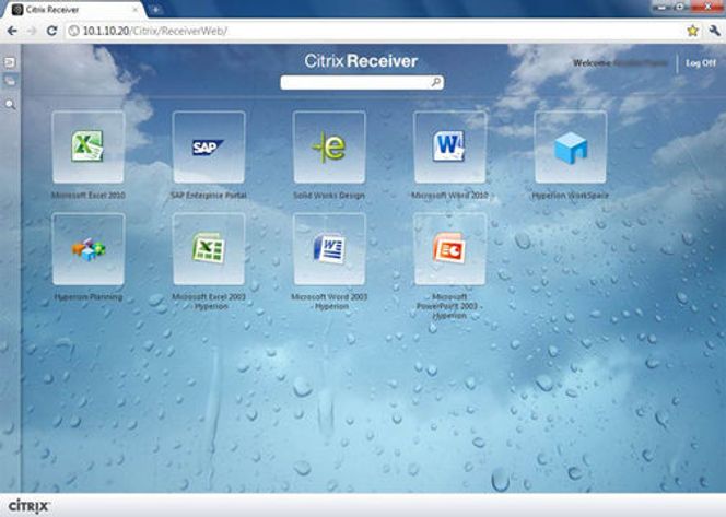 Citrix Receiver for Chrome Notebooks Bilde: Citrix