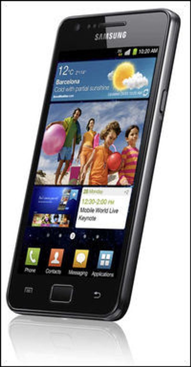 Galaxy S II ble stoppet av en nederlandsk domstol - men det vil ikke påvirke salget i resten av Europa. Bilde: Samsung