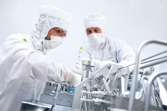 All utvikling hos ASML foregår i sterile omgivelser. Bilde: ASML