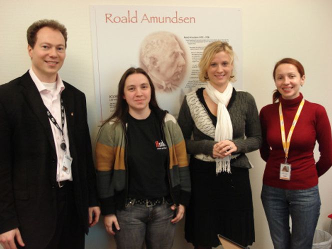 Sergey Dmitriev, Natalia Ostasheva, Gurli Høeg Ulverud og Svetlana Kondrasheva. Bilde: Harald Brombach