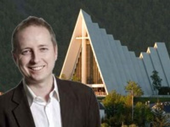 Bård Vegar Solhjell vil styrke kunnskapen om IKT i læringsprosesser med det nye senteret i Tromsø. Bilde: Bildemontasje