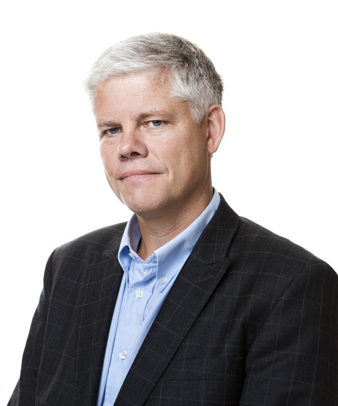 – Det offentlige sier bare at det som ikke er taushetsbelagt skal pushes ut til alle. Man tar ikke ansvar for følgene av at informasjon brukes på en annen måte enn myndighetene har tenkt seg, sier Ove Skåra, informasjonsdirektør i Datatilsynet. Bilde: Hans Fredrik Asbjørnsen