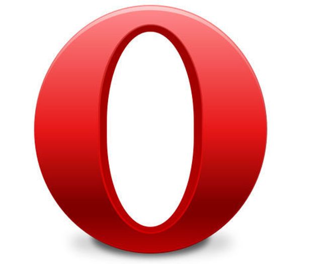 Det er vanskelig å se forskjell på Operas virkelige logo, og denne CSS-versjonen som David DeSandro har utformet kun ved hjelp av stilsett.
