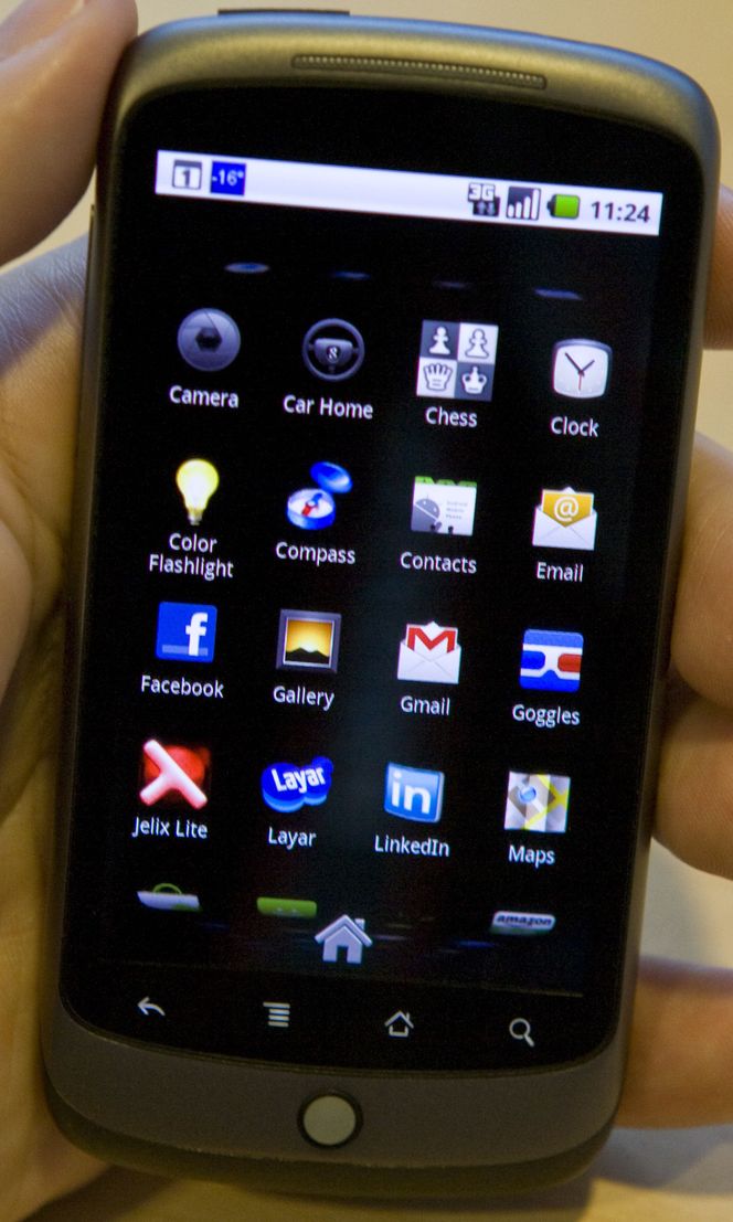Google Nexus One produseres av HTC Bilde: Per Ervland