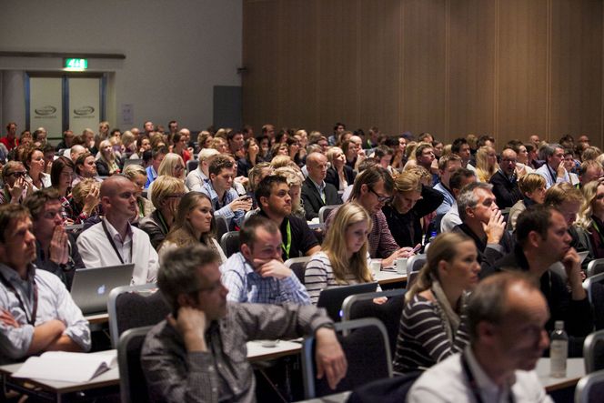 Webdagene trakk fulle hus. Konferansen ble denne uken arrangert av Netlife Research for syvende år på rad. Bilde: Per Ervland