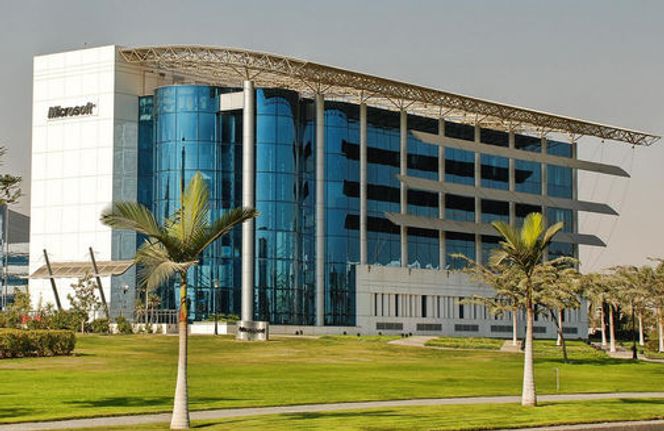 Microsofts hovedkontor i Egypt. Bilde: Smart Villages