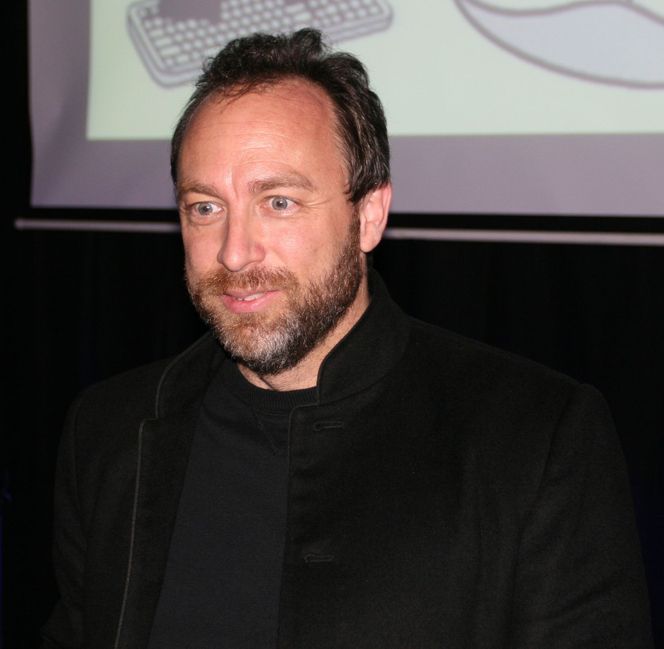 Jimmy Wales på besøk i Oslo i mai 2008. Bilde: Marius Jørgenrud