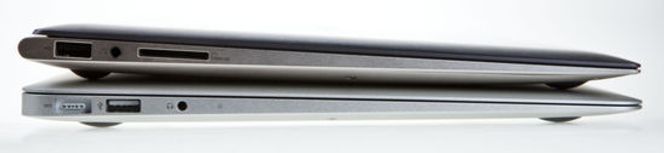 KLONE? Asus Zenbook (øverst) er svært lik Apples original Macbook Air. Bilde: Per Ervland