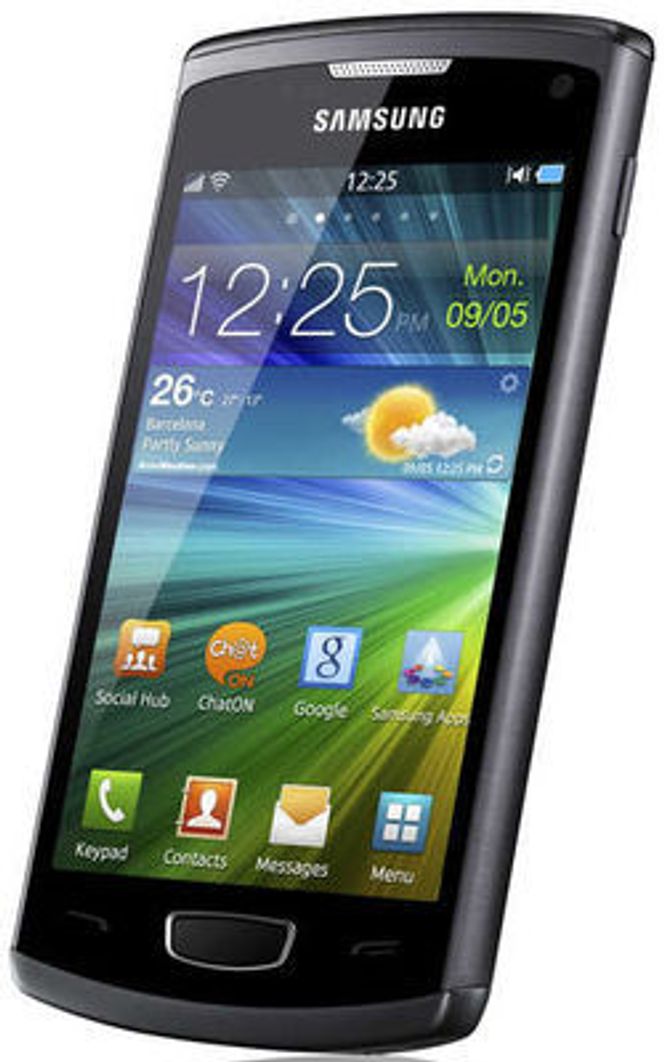 Smartmobilen Samsung Wave 3 er basert på Bada 2.0. Bilde: Samsung