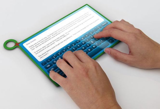 Konseptbilde av OLPC-prosjektets kommende nettbrett OX-3.