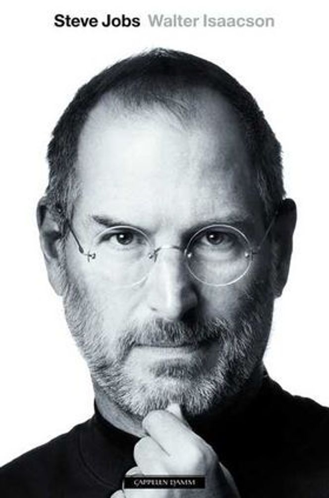 Walter Isaacsons biografi om Steve Jobs er lesverdig, mener digi.nos redaktør Sigvald Sveinbjørnsson. Bilde: Cappelen Damm