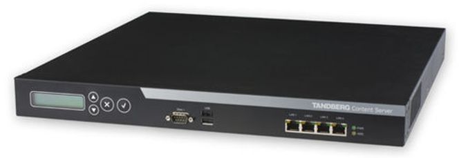 Tandberg Content Server (TCS) Bilde: Tandberg