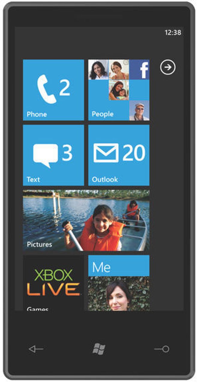 Windows Phone 7 Series Bilde: Microsoft