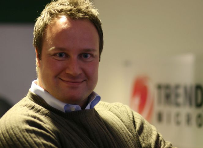 Norgessjef Thomas Næss i sikkerhetsselskapet Trend Micro. Bilde: Marius Jørgenrud