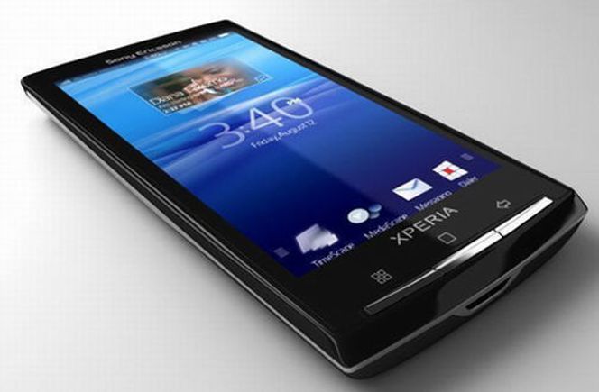 Høyst uoffisielt bilde av Sony Ericsson Xperia X3 Bilde: 3DExport