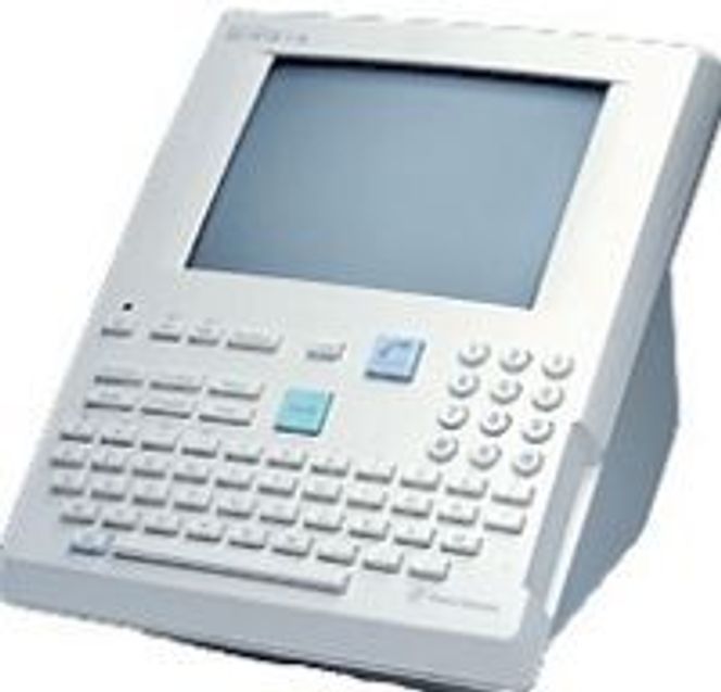 Minitel-maskinene blir nå historie i Frankrike. På bildet vises den siste og mest moderne modellen. Bilde: France Telecom