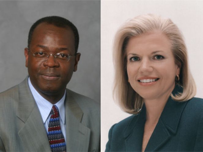Om IBM utnevner Rod Adkins eller Ginni Rometty til ny toppsjef etter Sam Palmisano neste år, vil det være historisk.