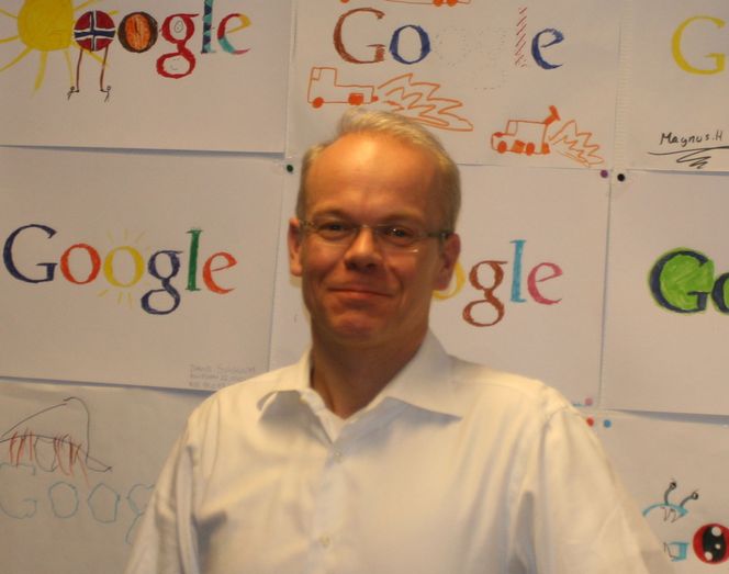 Jan Grønbech i Google Norge mener det er bra med flere aktører i det norske søkemarkedet. Bilde: Marius Jørgenrud