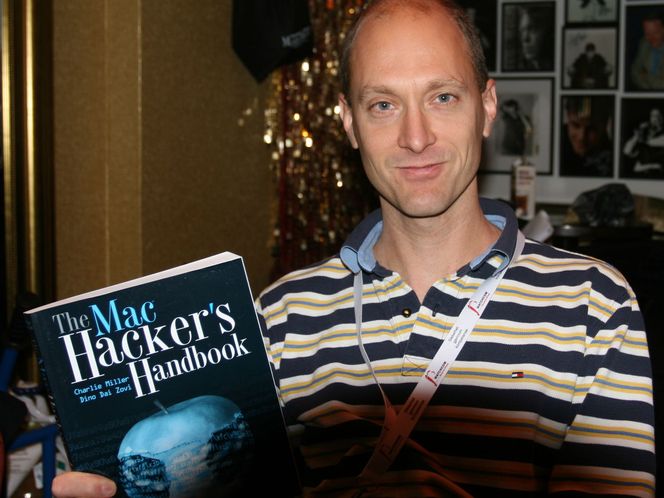 Charlie Miller er en ettertraktet foredragsholder, ikke minst på grunn av hans ekspertise om sårbarheter i Apple-produkter. Han har skrever flere bøker om emnet, blant annet «The Mac Hacker's Handbook». Bilde: Marius Jørgenrud