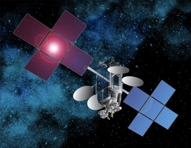 Hughes&#039; Jupiter-satellitt bygges av Space Systems/Loral. Bilde: Space Systems/Loral