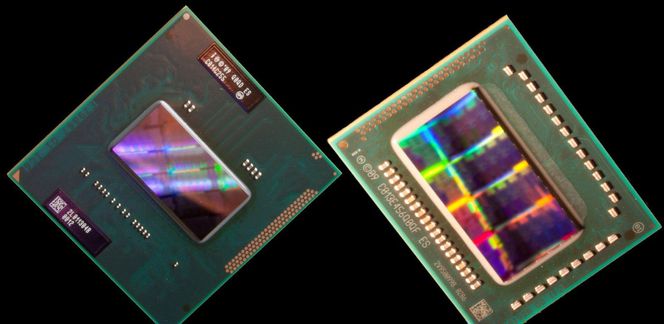 Intel Sandy Bridge-prosessorer for henholdsvis stasjonære og bærbare pc-er Bilde: Intel