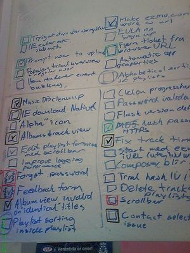 Denne formen for bug tracking er langt mer effektiv enn Jira. Bilde: Paul Lamere