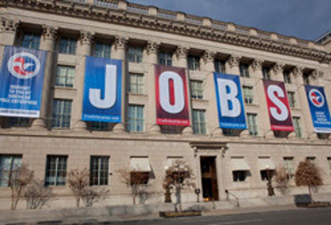 USAs handelskammer profilerer seg som en forkjemper for amerikanske arbeidsplasser, og er en viktig pressgruppe i forholdet mellom USA og Kina. Bilde: US Chamber of Commerce
