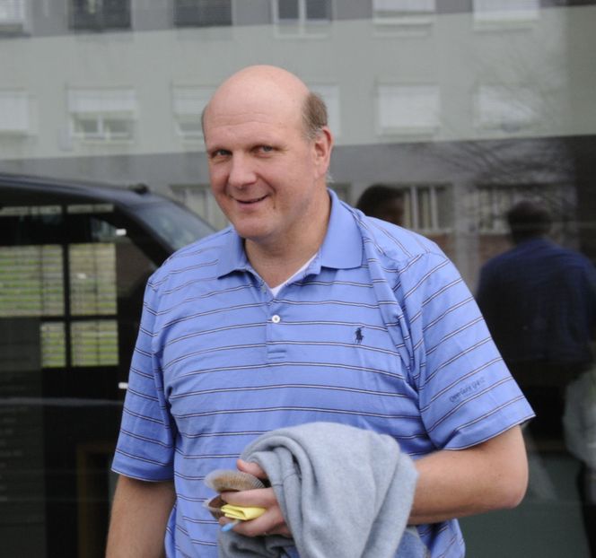 Ballmer har et godt øye til Fast, og skrøt uhemmet av sitt nye datterselskap Bilde: Jan Petter Hoel
