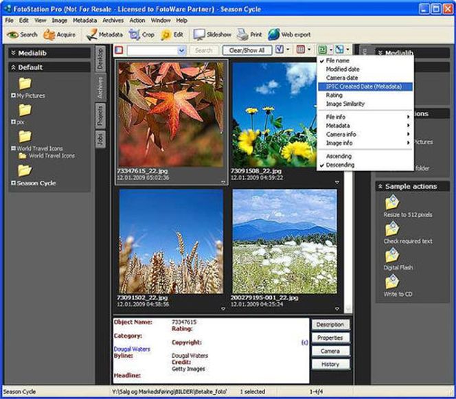 FotoStation Bilde: FotoWare