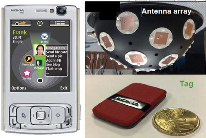 Nokias system for innendørs posisjonering med nøyaktighet på én til to meter.