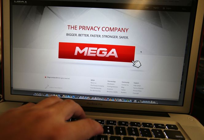 En million brukere registrerte seg søndag på Mega- Kim Dotcoms nye filtjeneste. Bilde: Brendon OHagan/Bloomberg via Getty Images/All Over Press