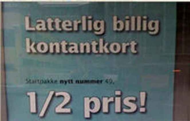 Administrerende direktør Rolf Barmen i Chess mener hans selskap har truffet godt i kontantkortmarkedet. Bildet er fra en tidligere kampanje.